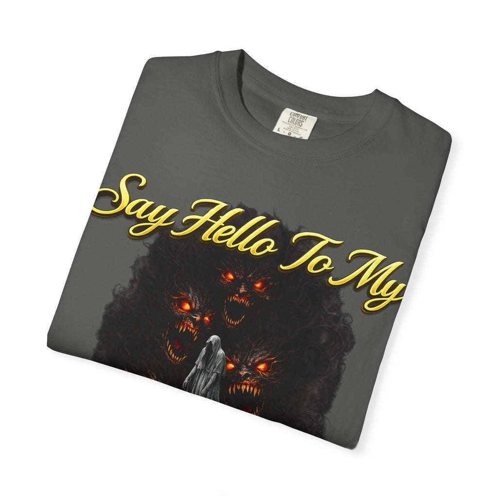 Inner Demons T-Shirt — "Say Hello To My Inner Demons" Graphic Tee Printify