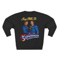 Superman Retro 'Say Hello To' Crewneck Sweatshirt Printify