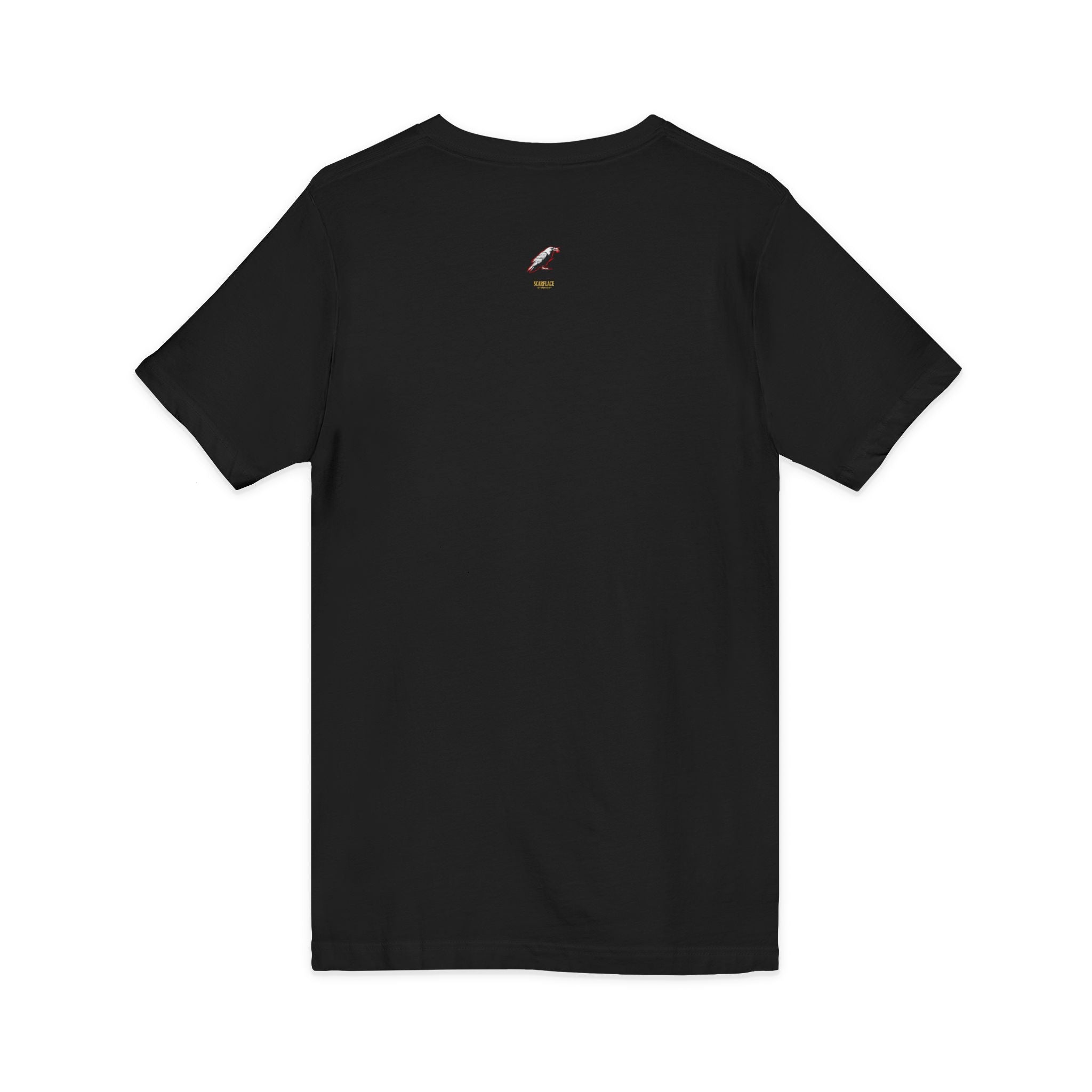 Inner Villain V‑Neck Tee – "Say Hello To Inner Villain" Graphic Shirt Printify