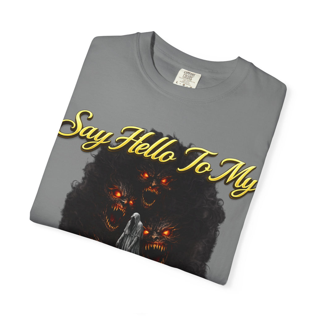 Inner Demons T-Shirt — "Say Hello To My Inner Demons" Graphic Tee Printify