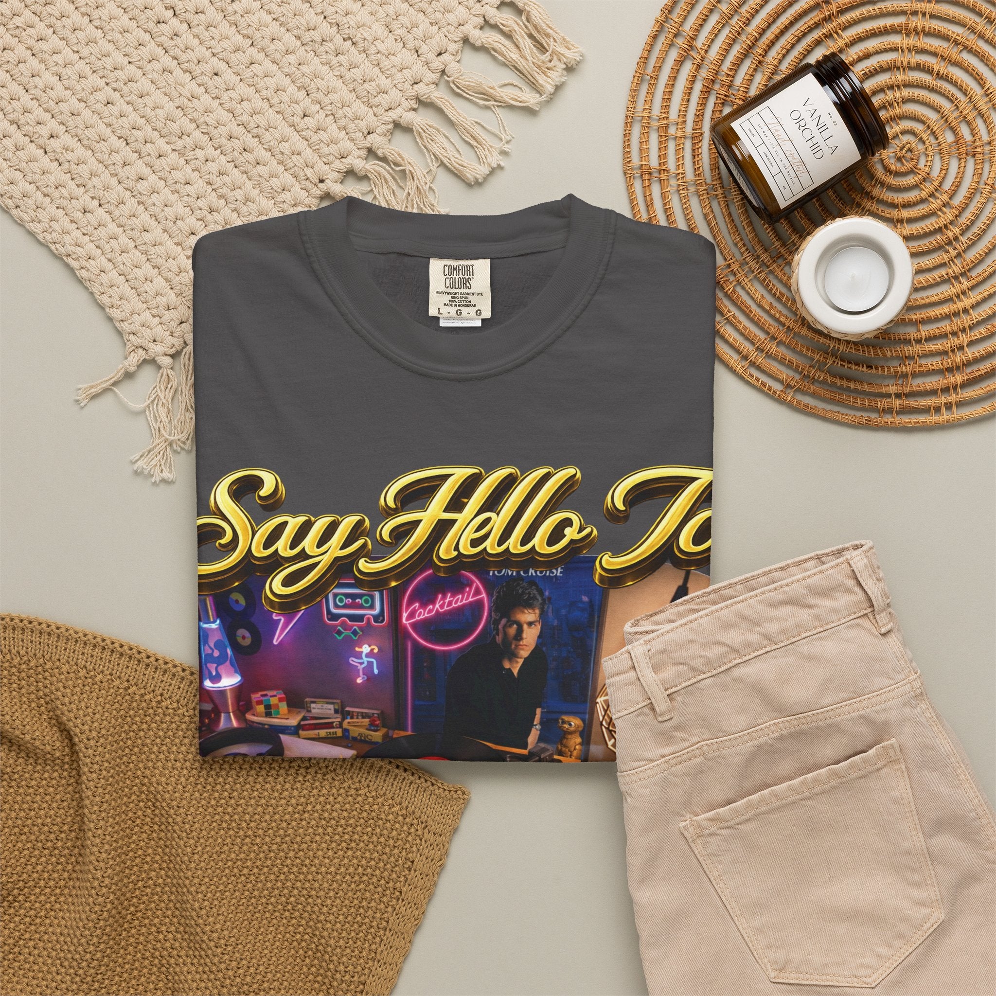 Hello to the Grateful 80s T-Shirt — Retro 1980s Music Vintage Tee Printify