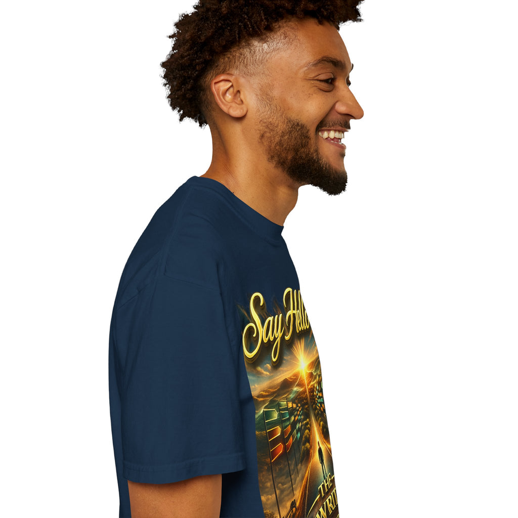 Say Hello To The Unwritten Book Of The Road T-Shirt Printify