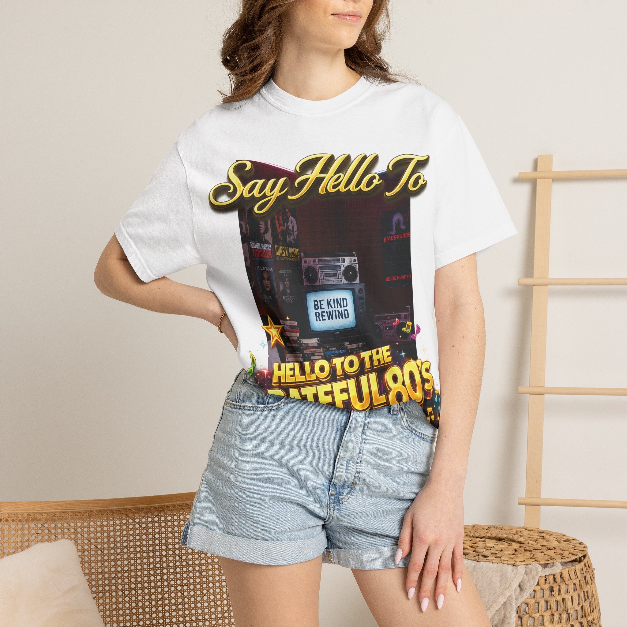 Say Hello To The Grateful 80s T-Shirt Printify