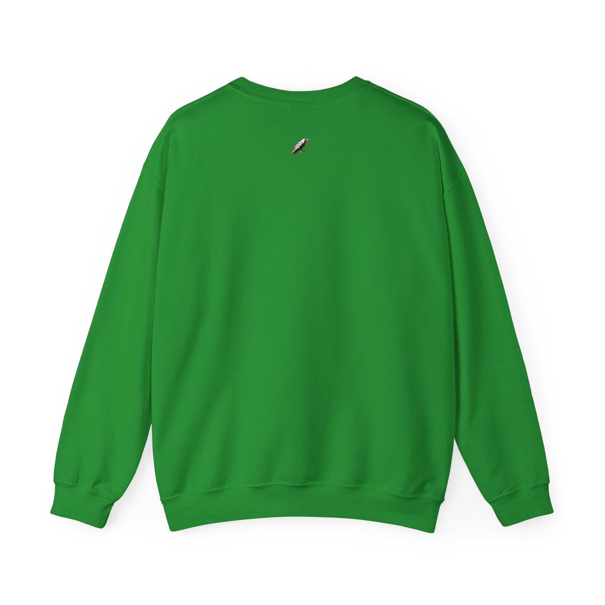 Crewneck Sweatshirt — "Fortune Favors the Prepared Mind" Motivational Design Printify