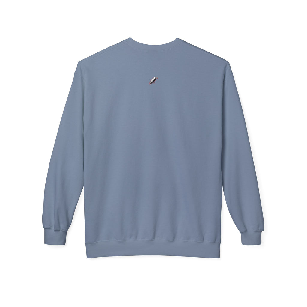 Inner Villain Crewneck Sweatshirt — "Say Hello To My Inner Villain" Graphic Printify
