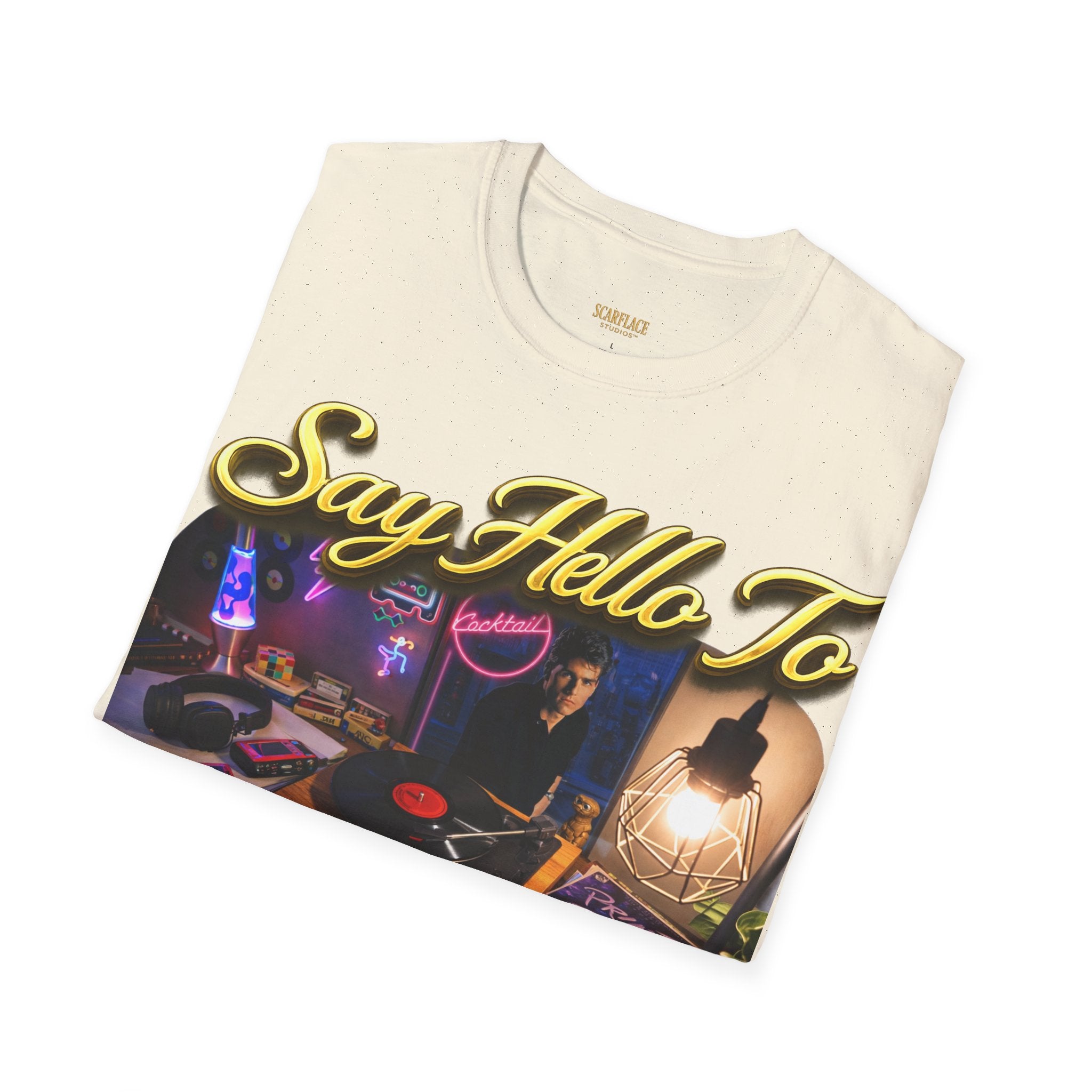 Say Hello To The Grateful 80s T-Shirt — Retro 80s Music Vintage Tee Printify