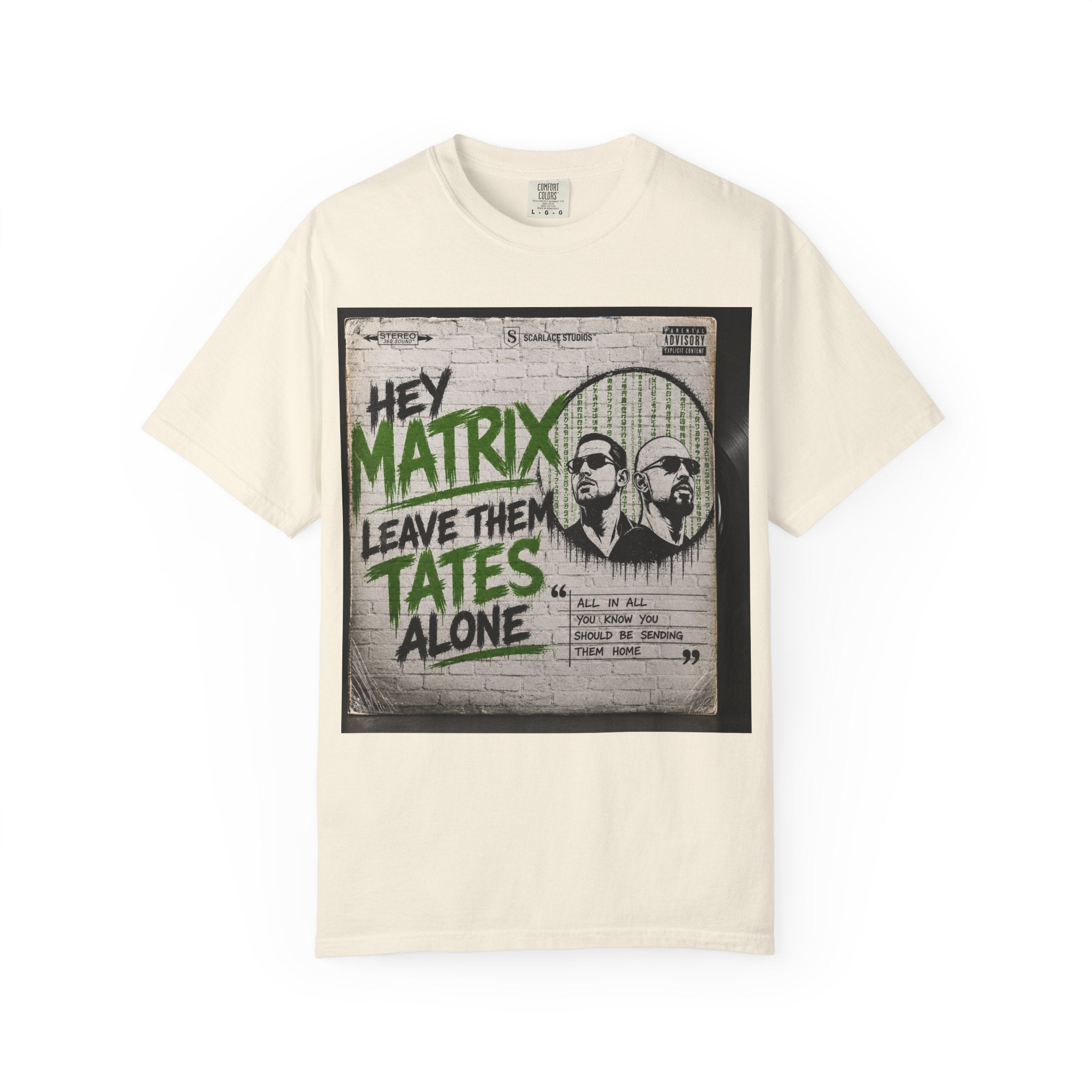 Hey Matrix Leave Them Tates Alone T-Shirt Printify