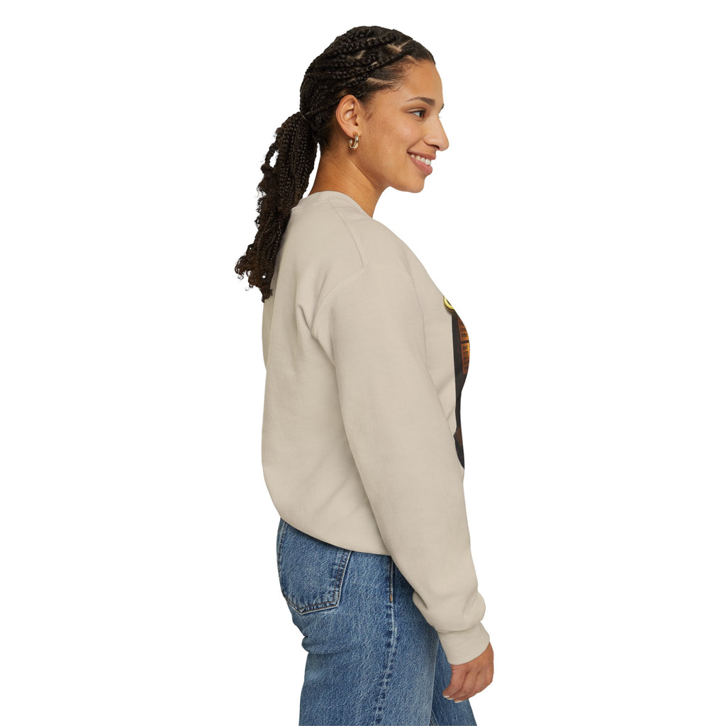The Grind That Never Sleeps Crewneck Sweatshirt — Motivational Hustle Sweatshirt Printify