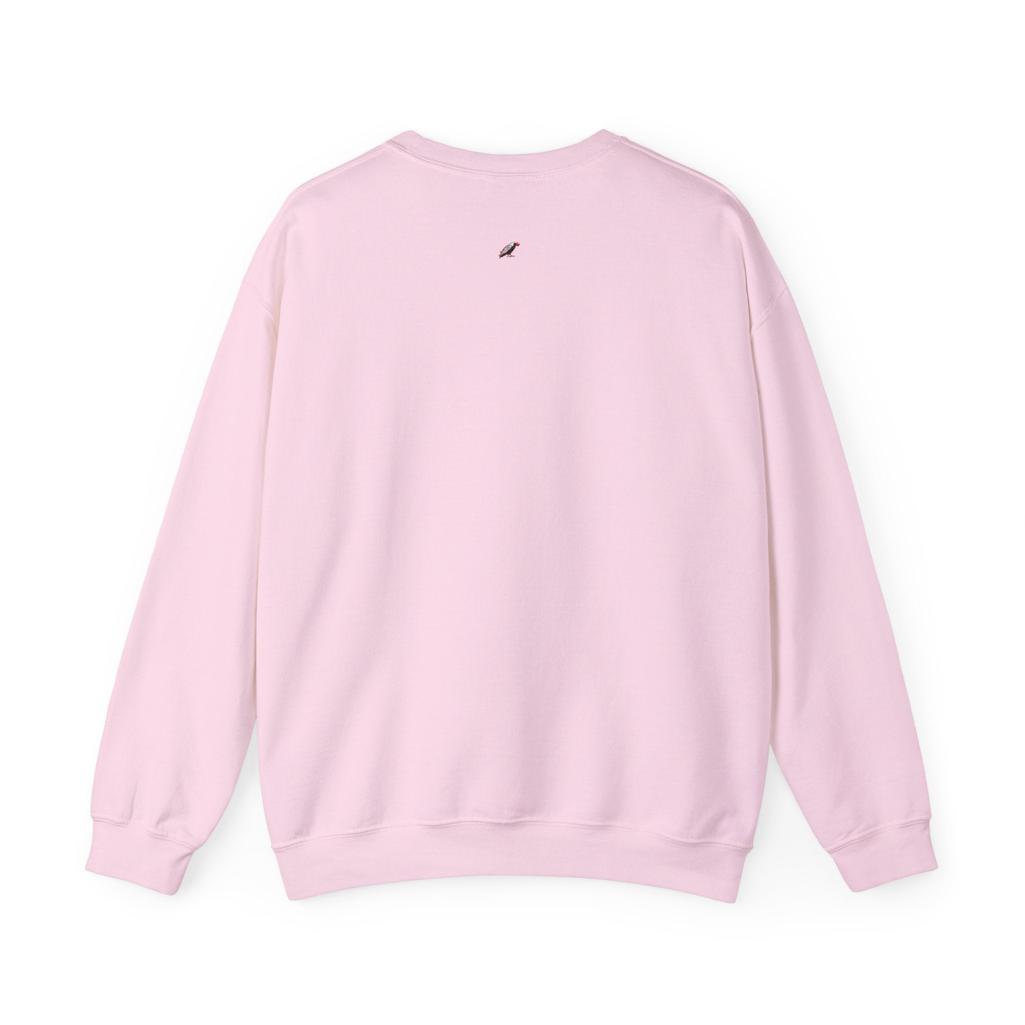 Crewneck Sweatshirt - "Say Hello to That Undesired Fork in the Road" Inspirational Road Trip Design Printify