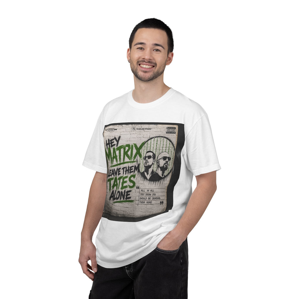 Hey Matrix Leave Them Tates Alone T-Shirt Printify