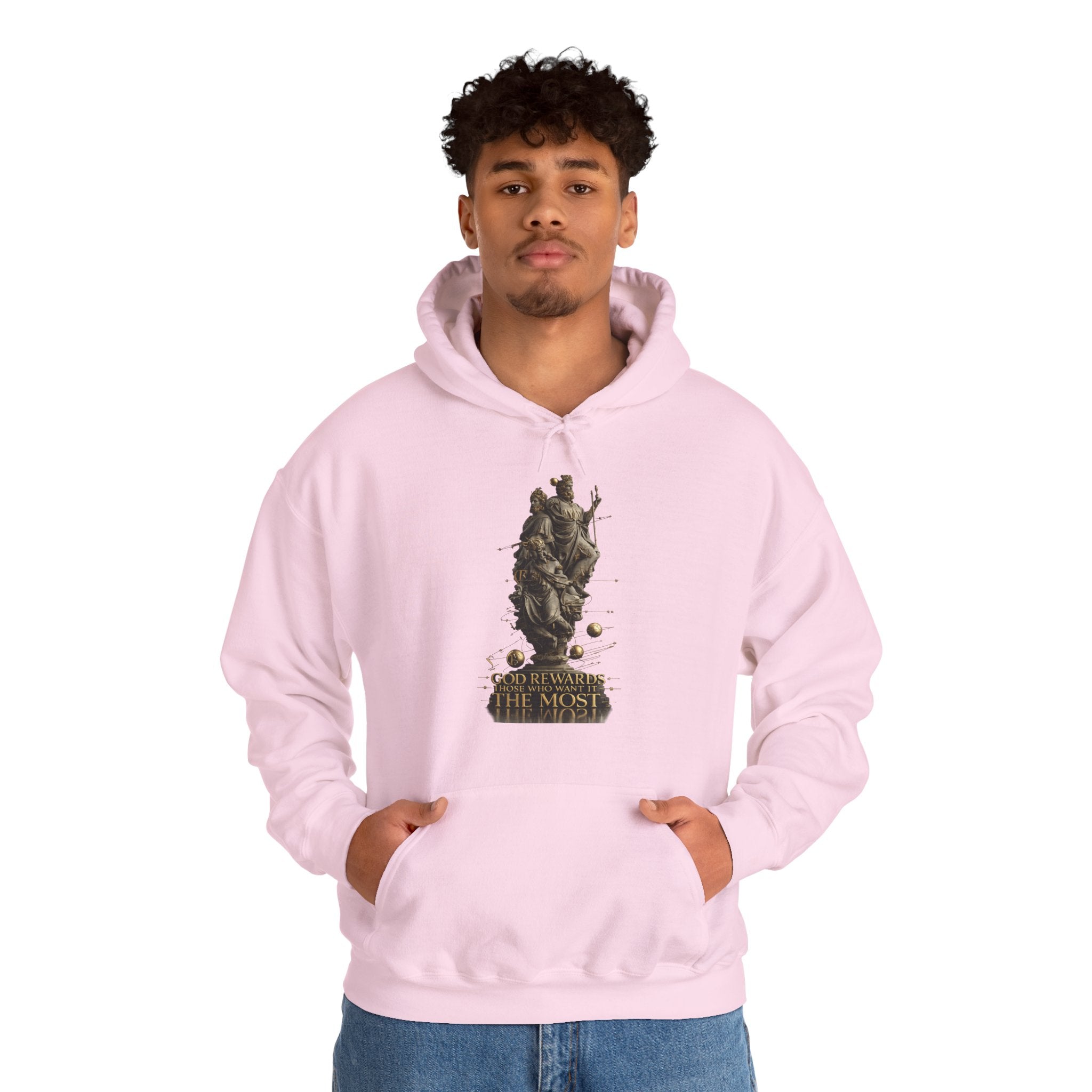 God Rewards Those Who Want It Most Hoodie Printify