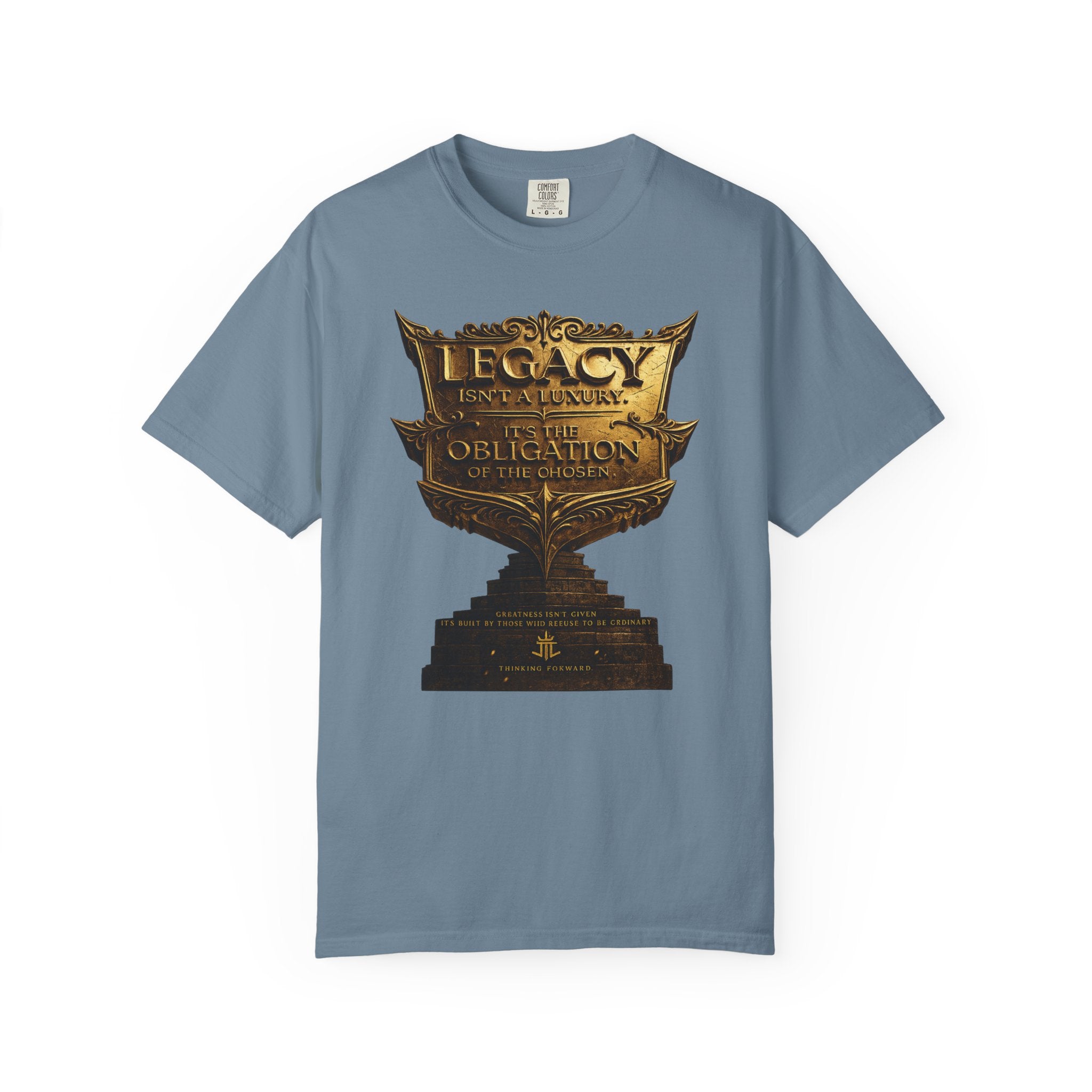 Legacy & Honor Trophy T-Shirt – "Legacy is an Obligation" Graphic Tee Printify