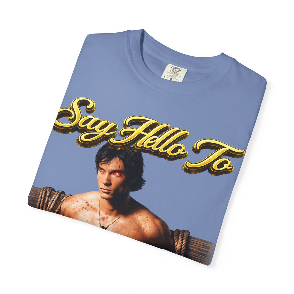 T-Shirt — Say Hello To The House of El Graphic Tee Printify