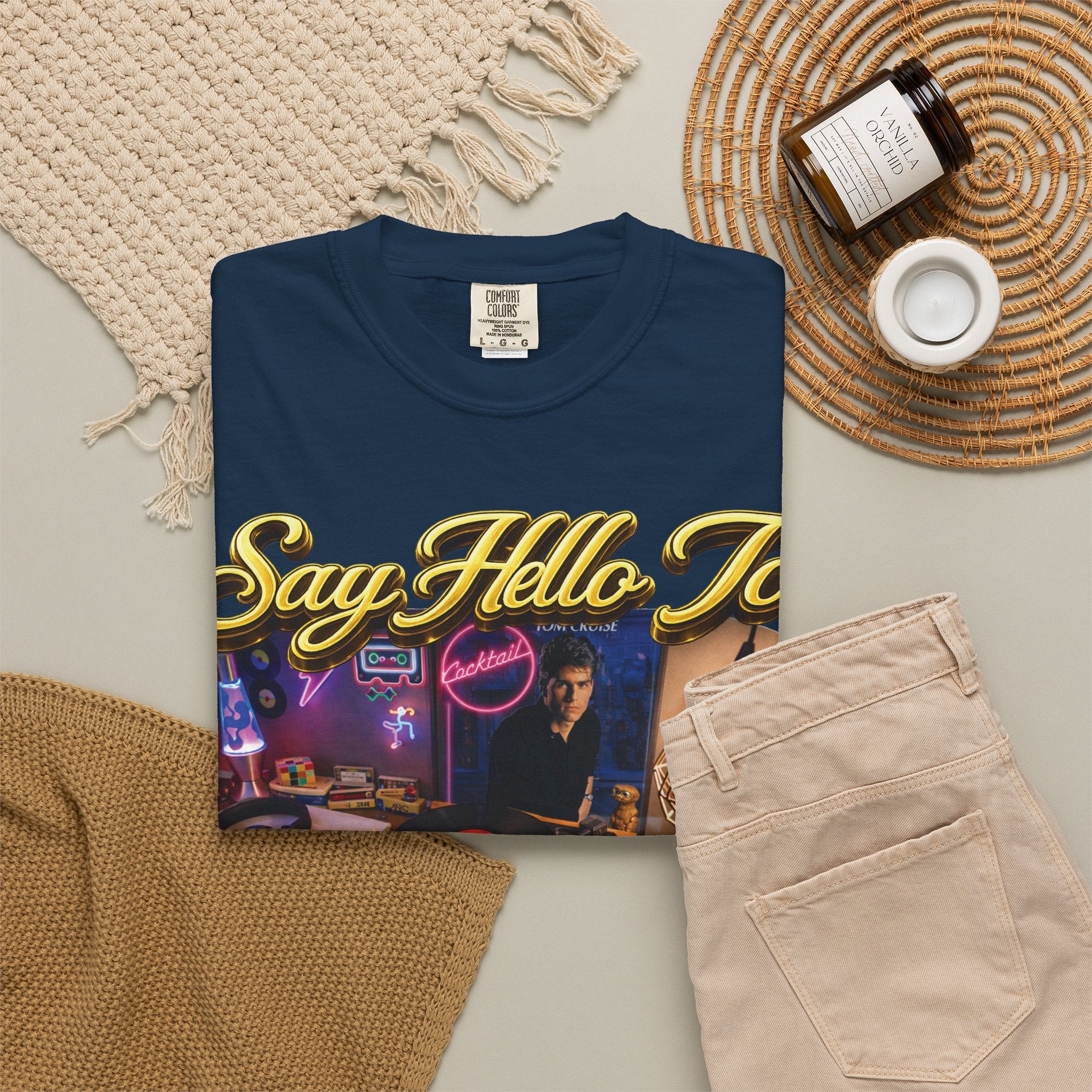 Hello to the Grateful 80s T-Shirt — Retro 1980s Music Vintage Tee Printify