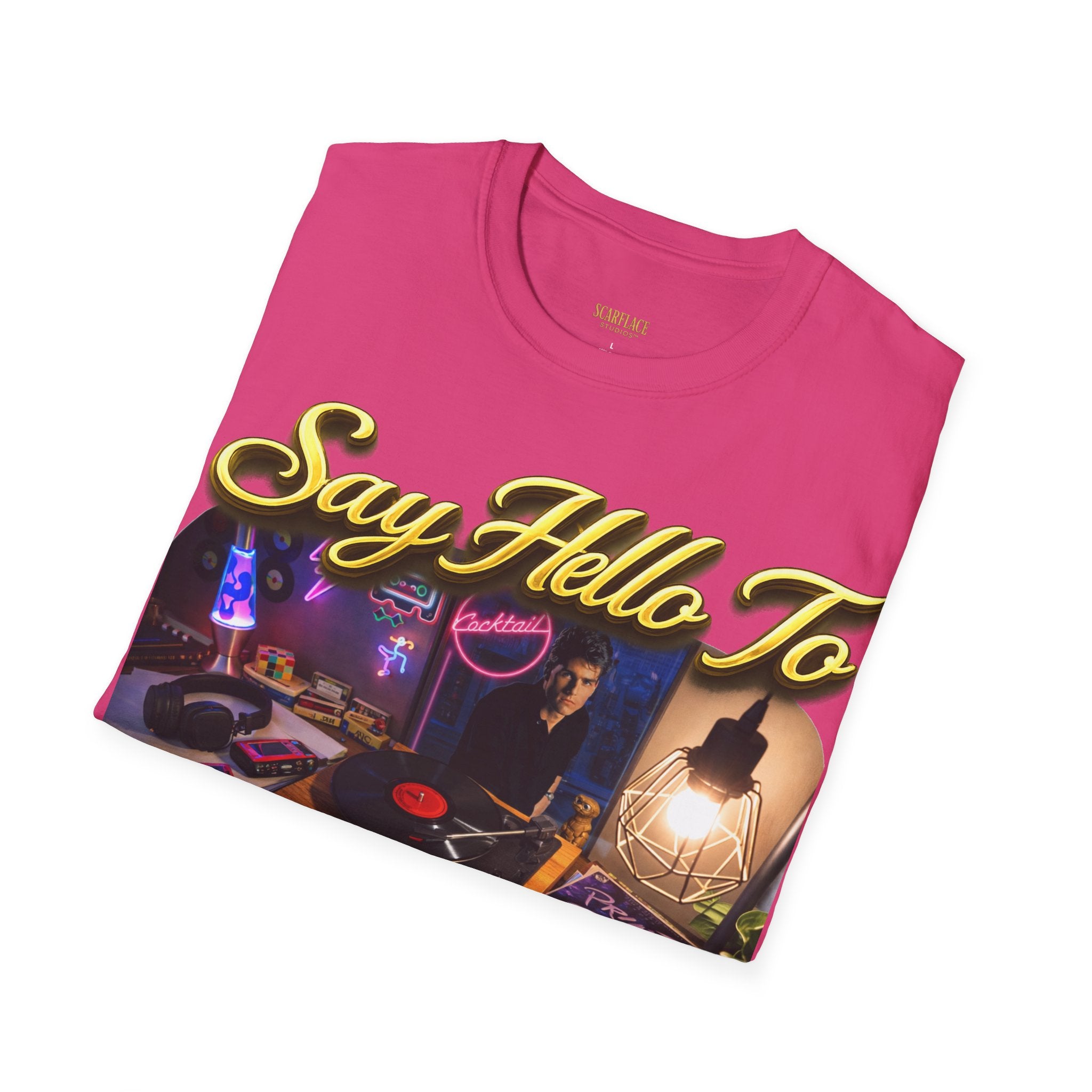 Say Hello To The Grateful 80s T-Shirt — Retro 80s Music Vintage Tee Printify