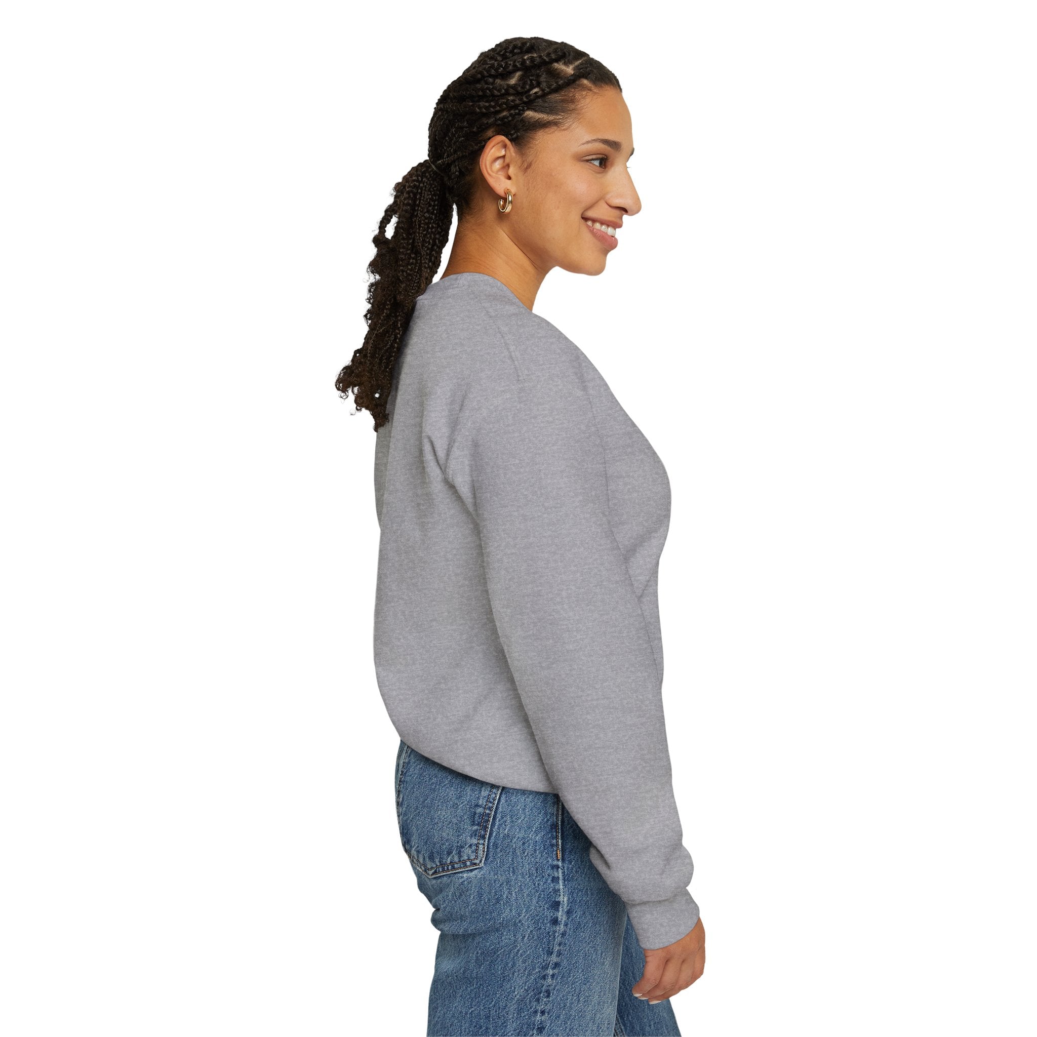 Scarface Parody Crewneck Sweatshirt — "Say Hello to My Middle Leg" Graphic Printify