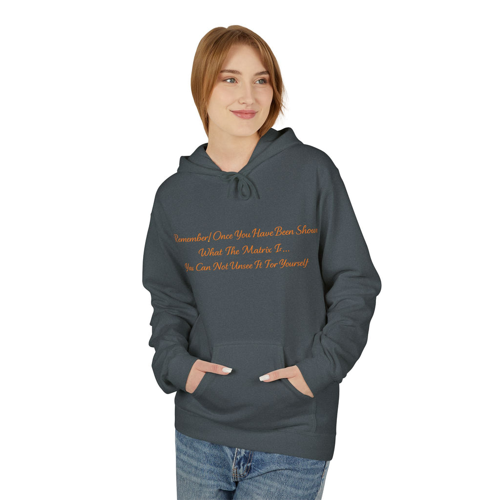 Cozy Minimalist Script Hoodie — Subtle Pastel Text Pullover
