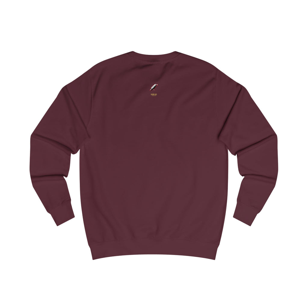 My Inner Demons Gothic Demon Art Crewneck Sweatshirt — "Say Hello To" Scarflace Parody Printify