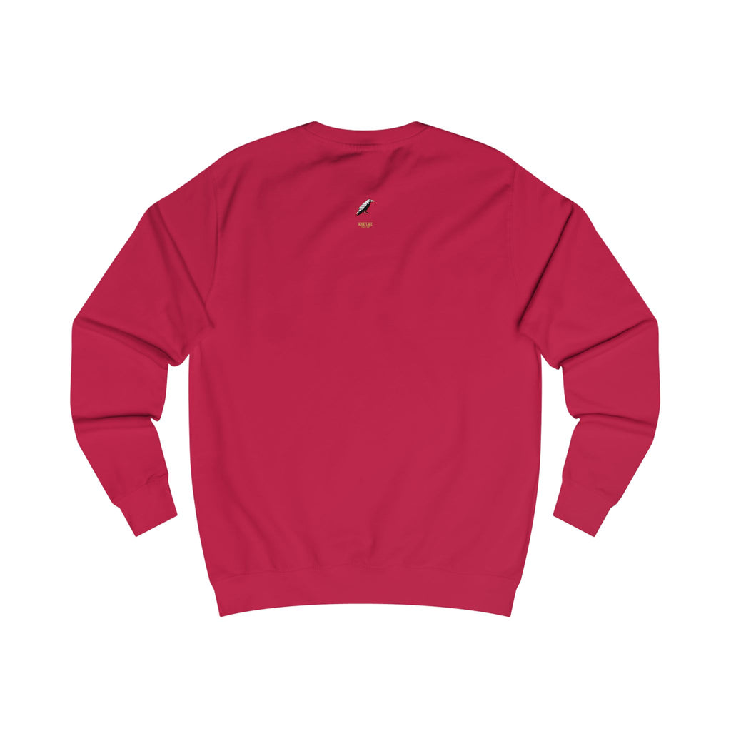My Inner Demons Gothic Demon Art Crewneck Sweatshirt — "Say Hello To" Scarflace Parody Printify