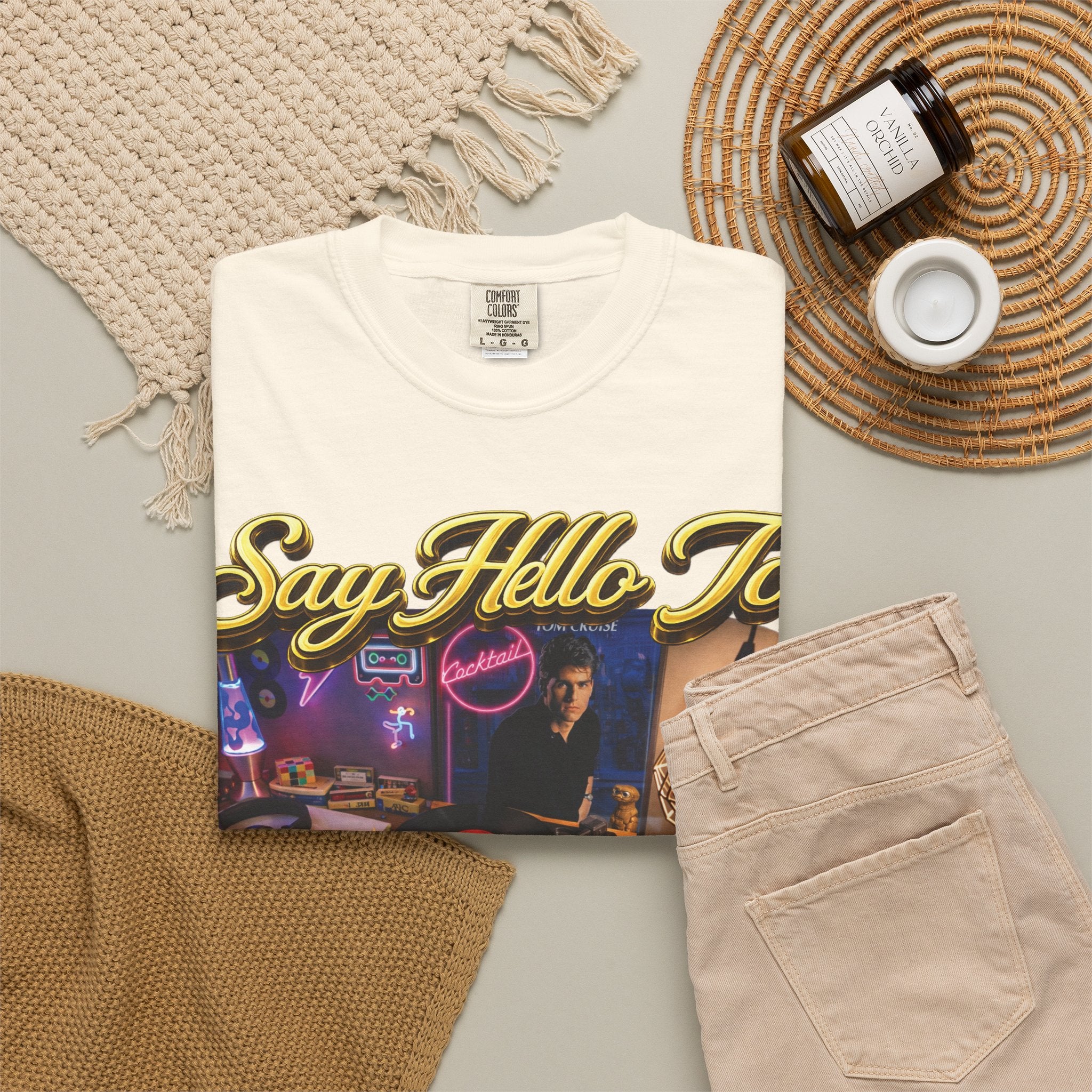 Hello to the Grateful 80s T-Shirt — Retro 1980s Music Vintage Tee Printify