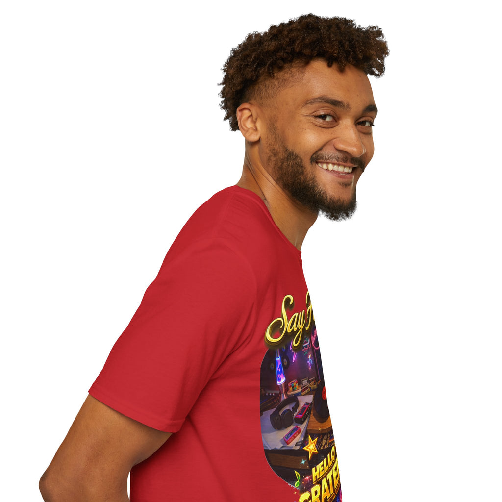 Say Hello To The Grateful 80s T-Shirt — Retro 80s Music Vintage Tee Printify