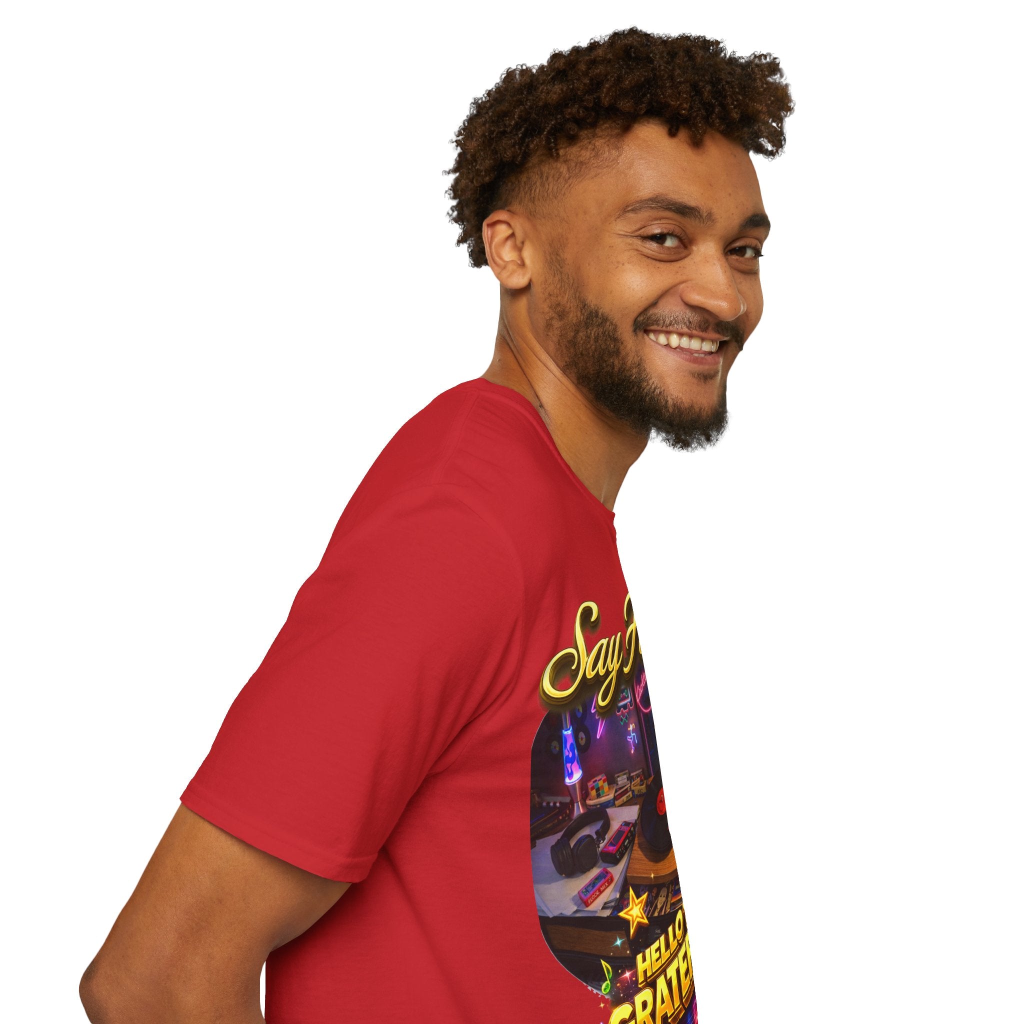 Say Hello To The Grateful 80s T-Shirt — Retro 80s Music Vintage Tee Printify