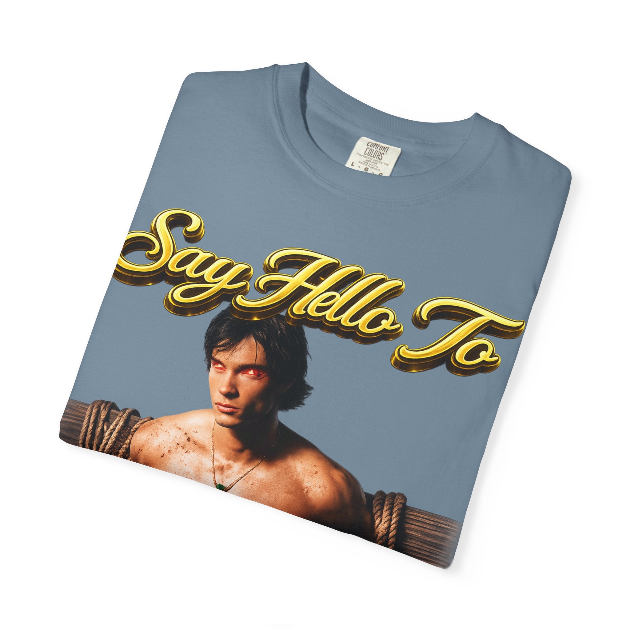 T-Shirt — Say Hello To The House of El Graphic Tee Printify