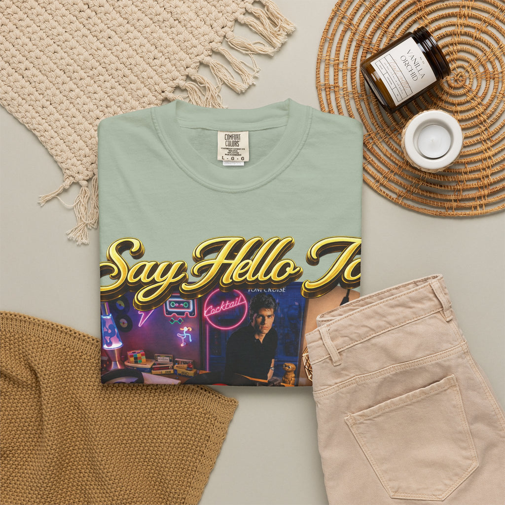 Hello to the Grateful 80s T-Shirt — Retro 1980s Music Vintage Tee Printify