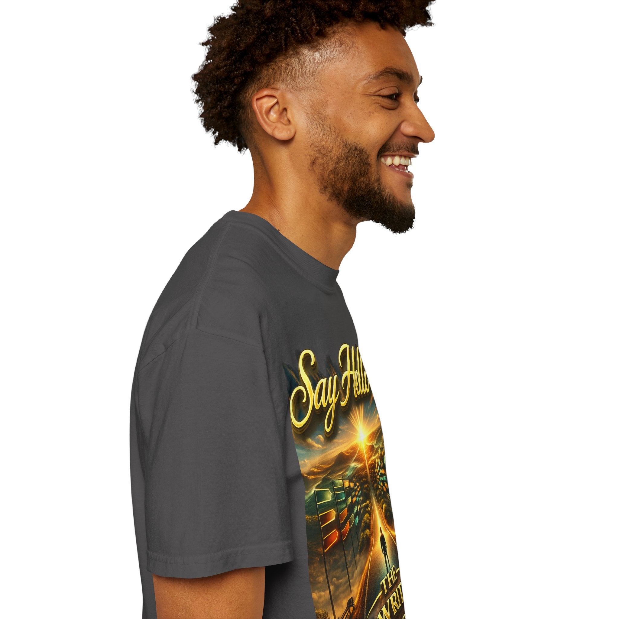 Say Hello To The Unwritten Book Of The Road T-Shirt Printify