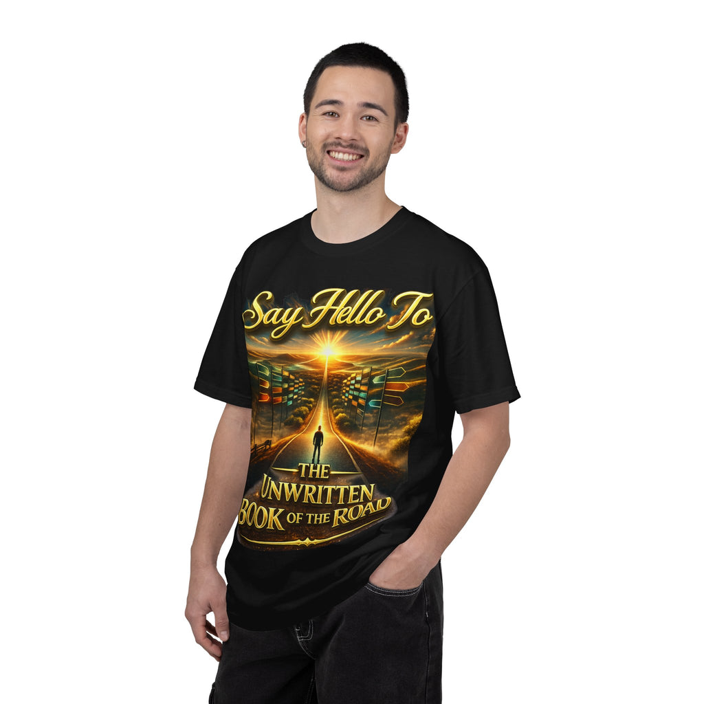 Say Hello To The Unwritten Book Of The Road T-Shirt Printify
