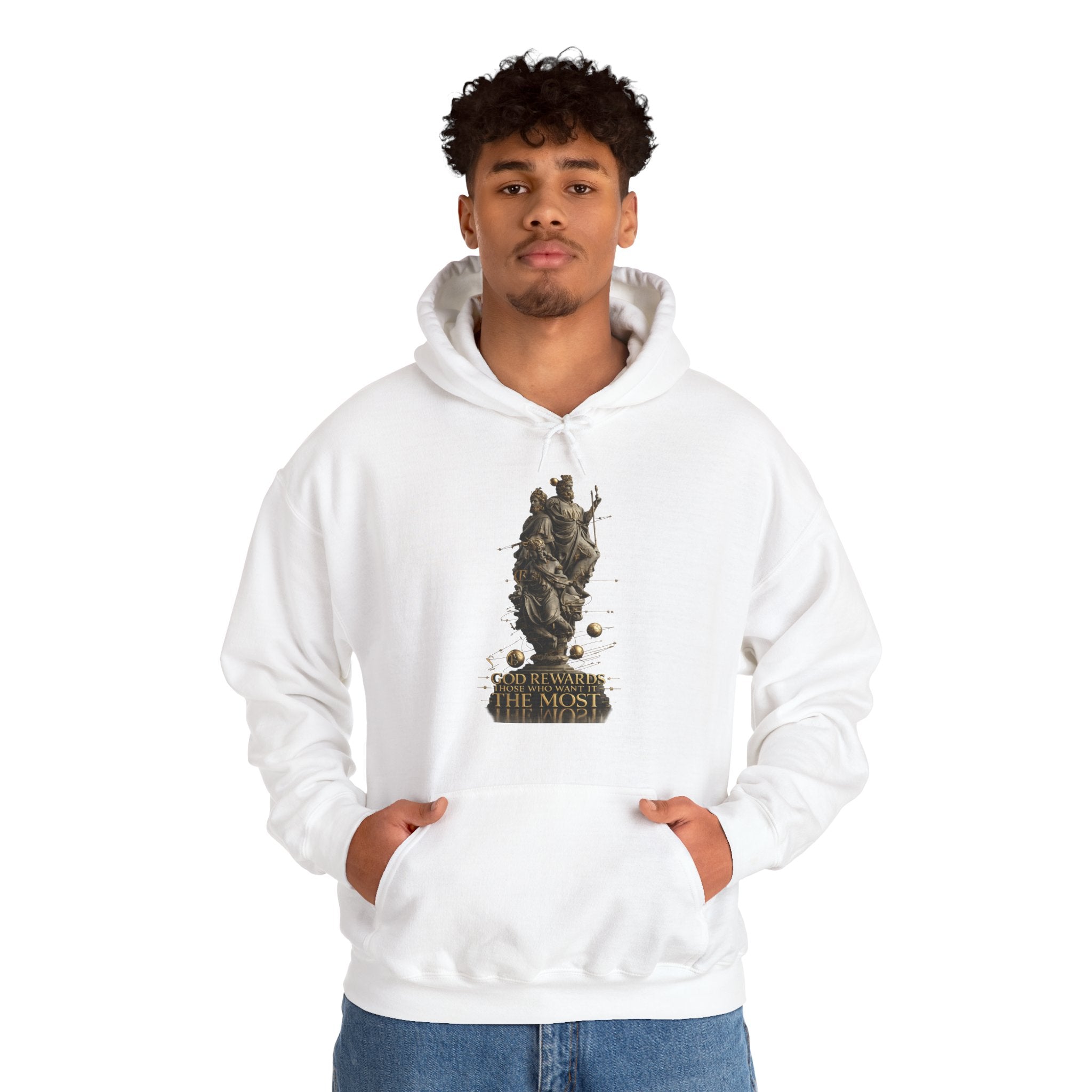 God Rewards Those Who Want It Most Hoodie Printify