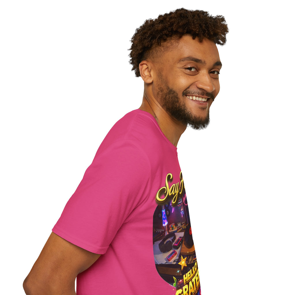 Say Hello To The Grateful 80s T-Shirt — Retro 80s Music Vintage Tee Printify
