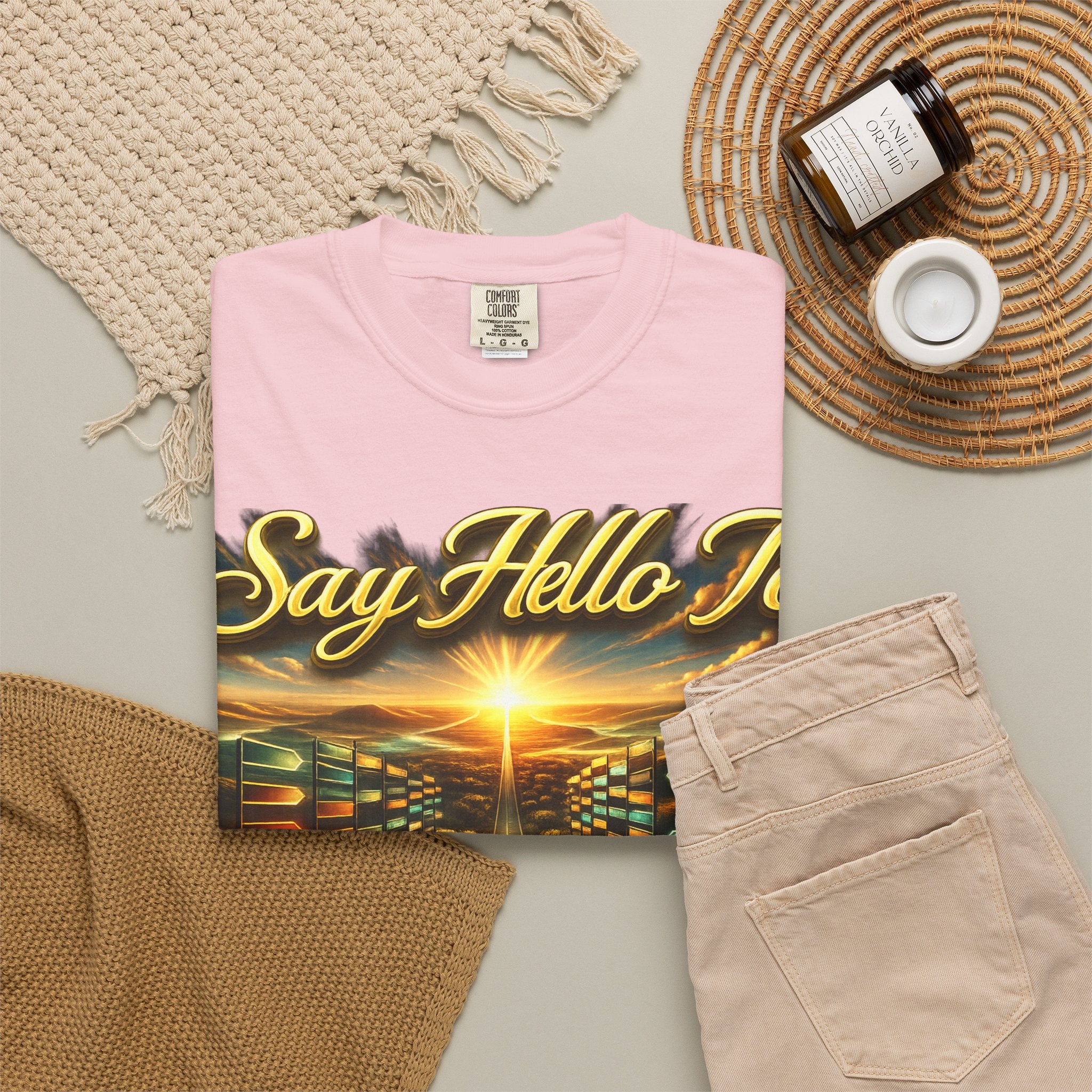 Say Hello To The Unwritten Book Of The Road T-Shirt Printify
