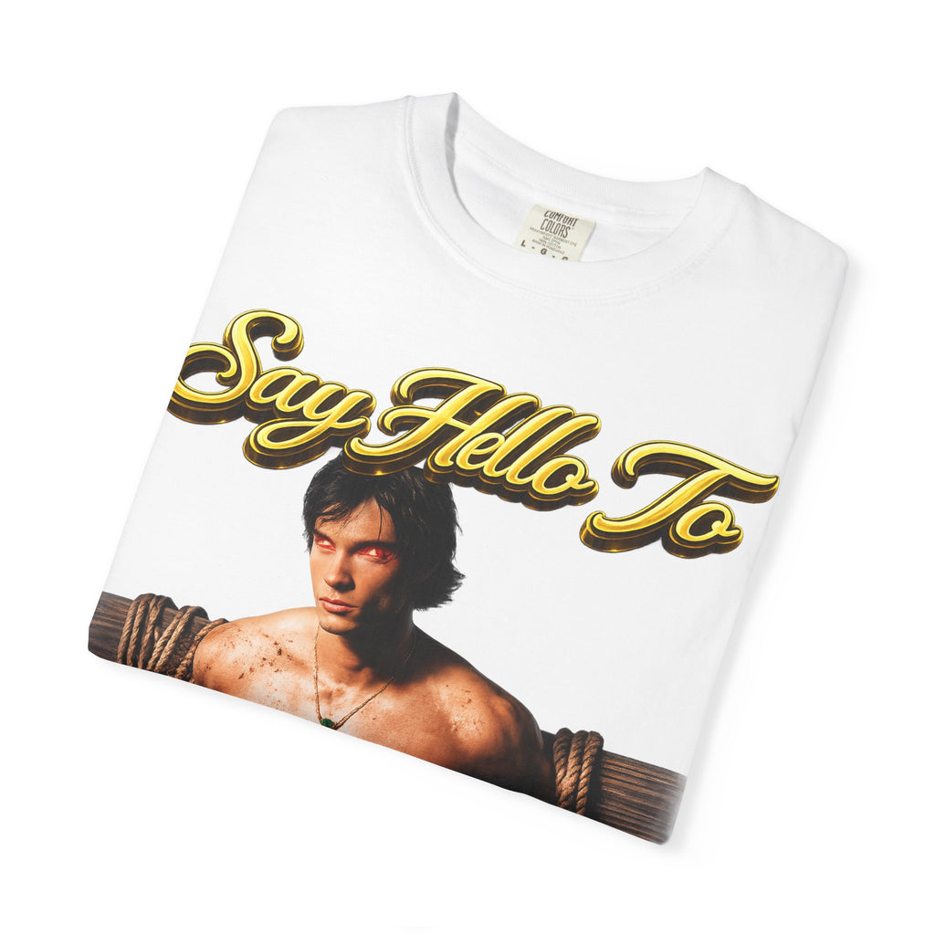 T-Shirt — Say Hello To The House of El Graphic Tee Printify