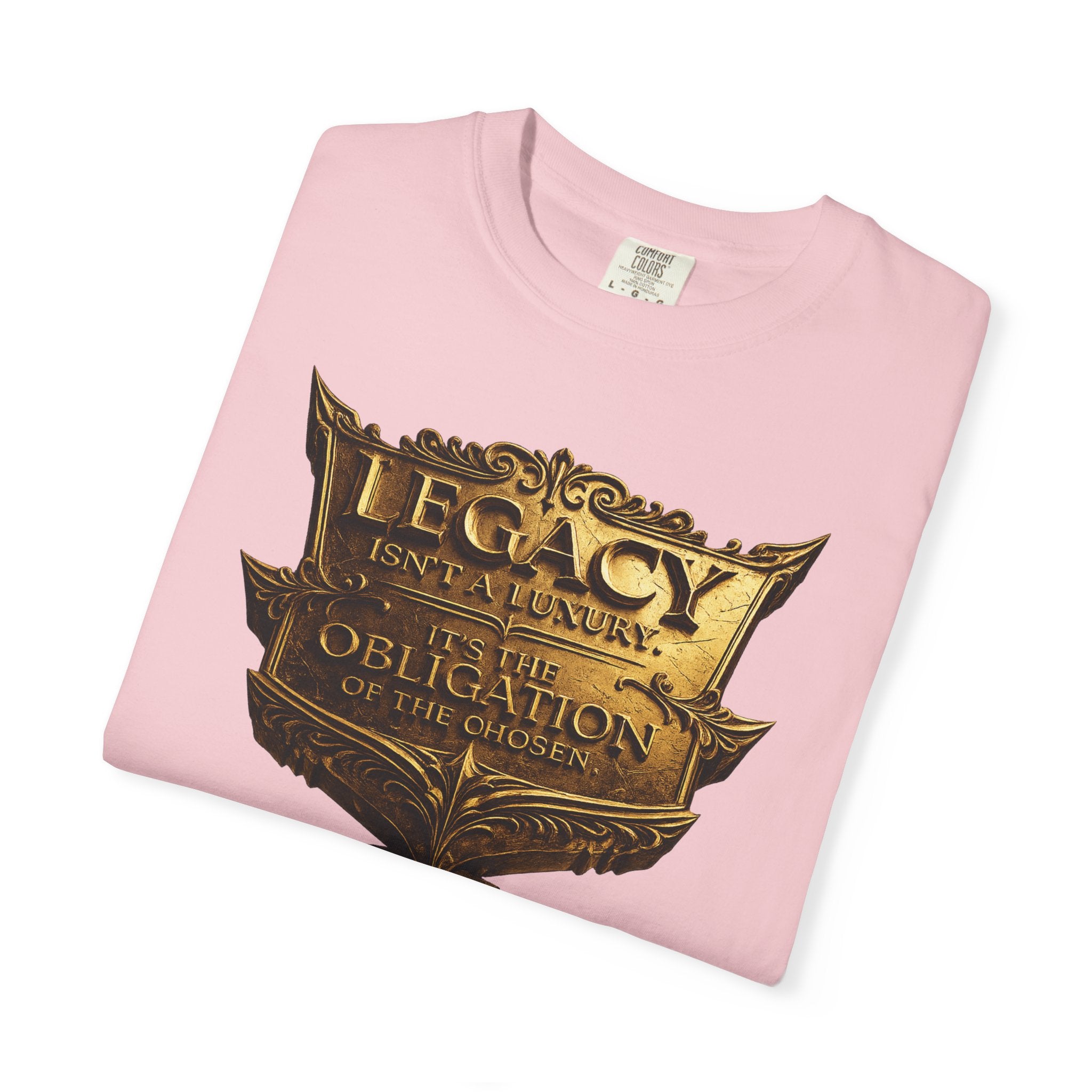 Legacy & Honor Trophy T-Shirt – "Legacy is an Obligation" Graphic Tee Printify