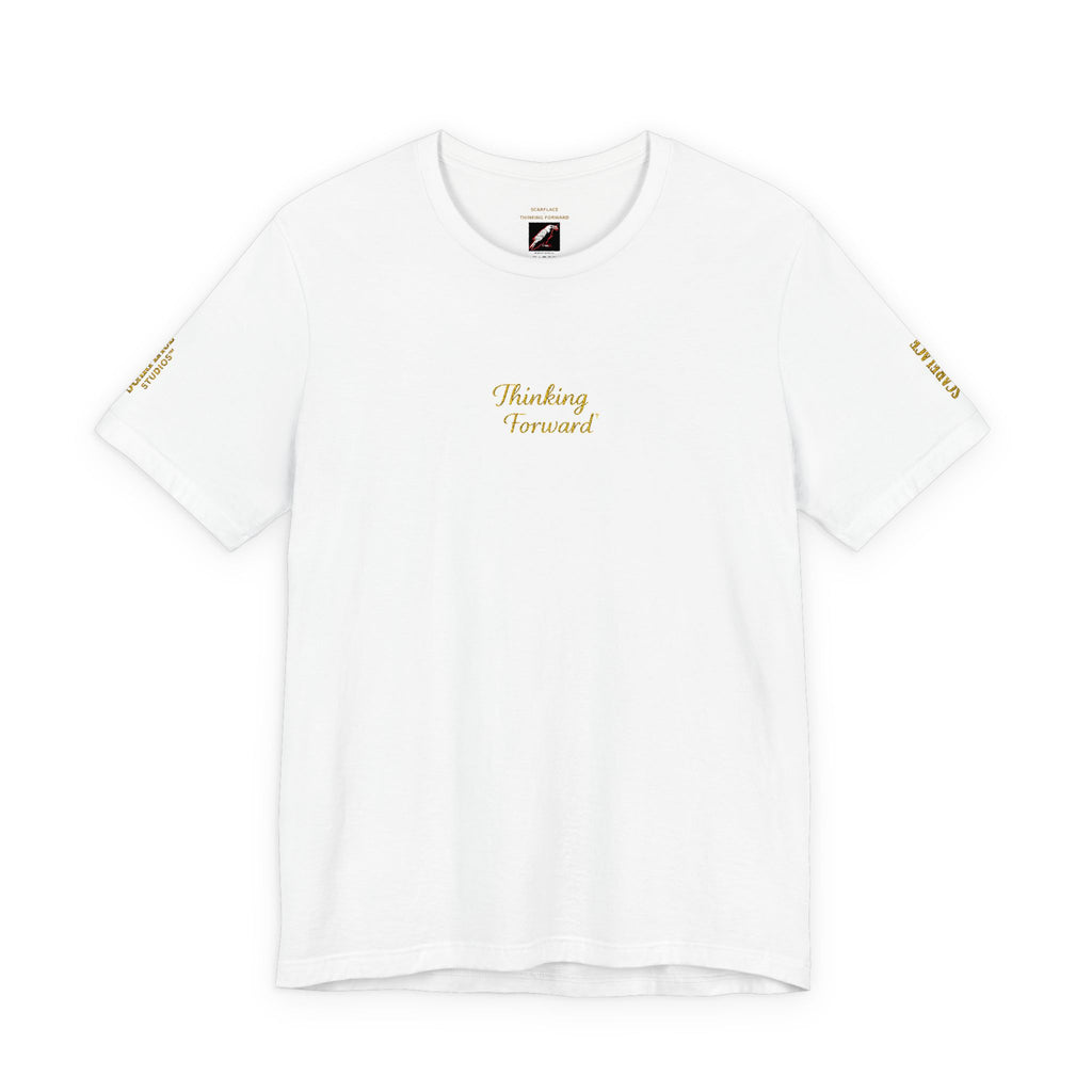 Limited Edition 'Scarflace Studios x Thinking Forward' Tee Printify
