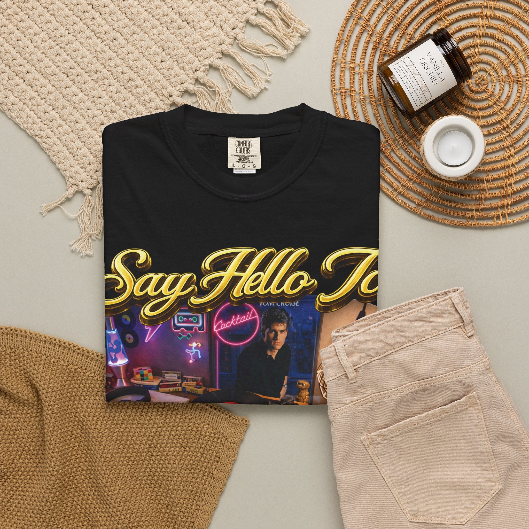 Hello to the Grateful 80s T-Shirt — Retro 1980s Music Vintage Tee Printify