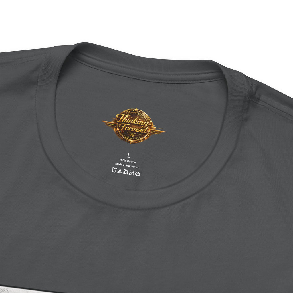 Drift With Direction Graphic Tee — 'Drift with Purpose / Thinking Forward' Racing T-Shirt Printify