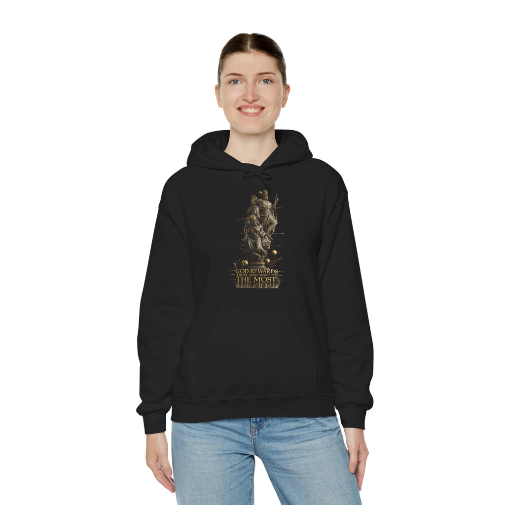 God Rewards Those Who Want It Most Hoodie Printify