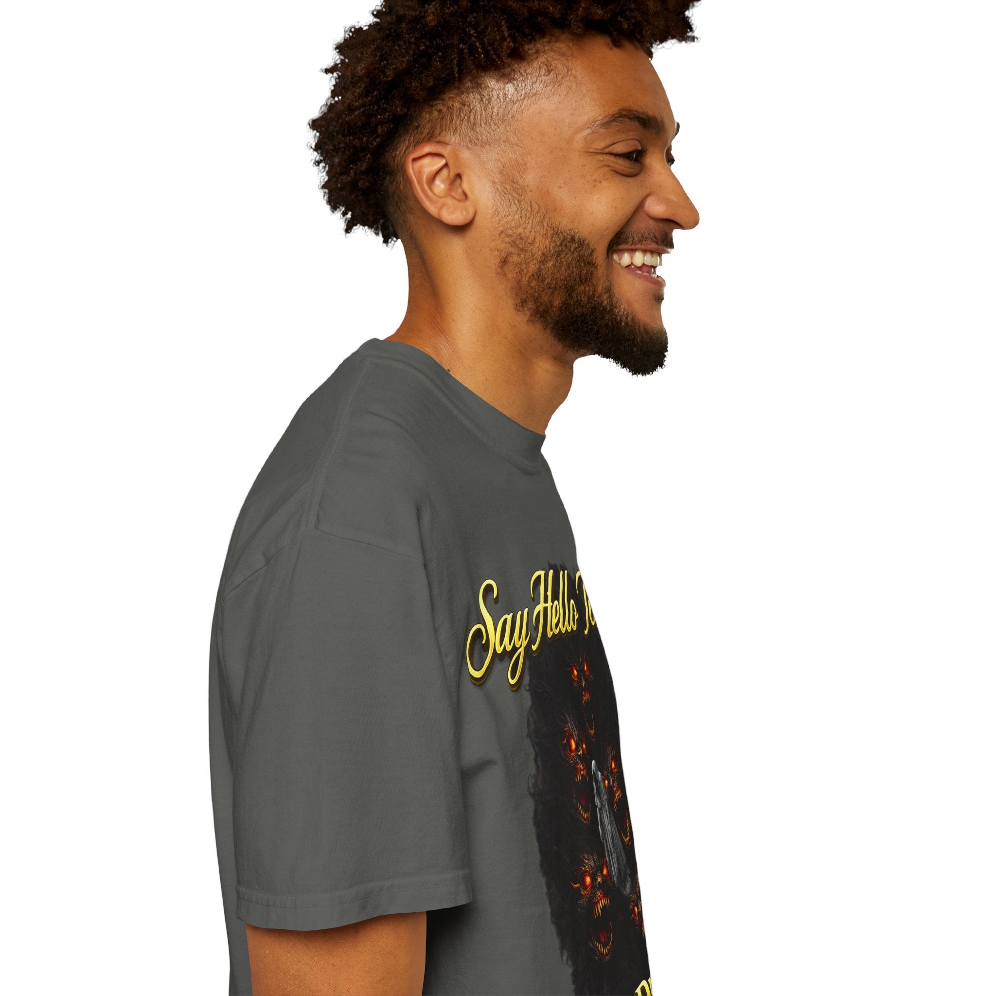 Inner Demons T-Shirt — "Say Hello To My Inner Demons" Graphic Tee Printify