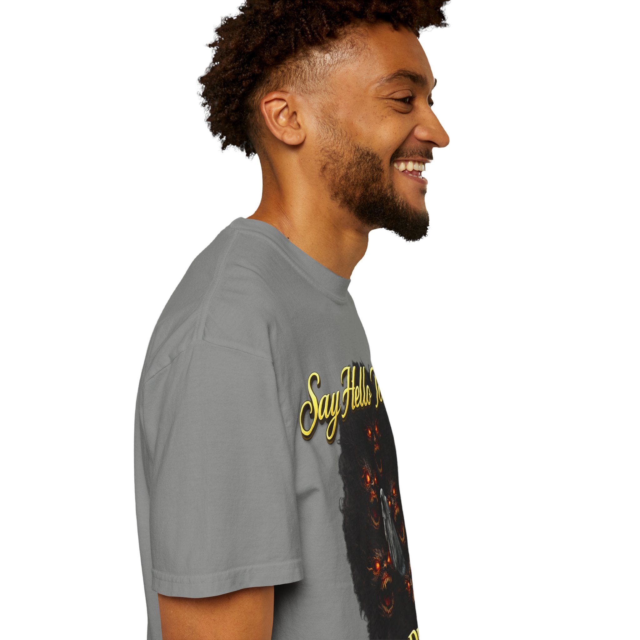 Inner Demons T-Shirt — "Say Hello To My Inner Demons" Graphic Tee Printify