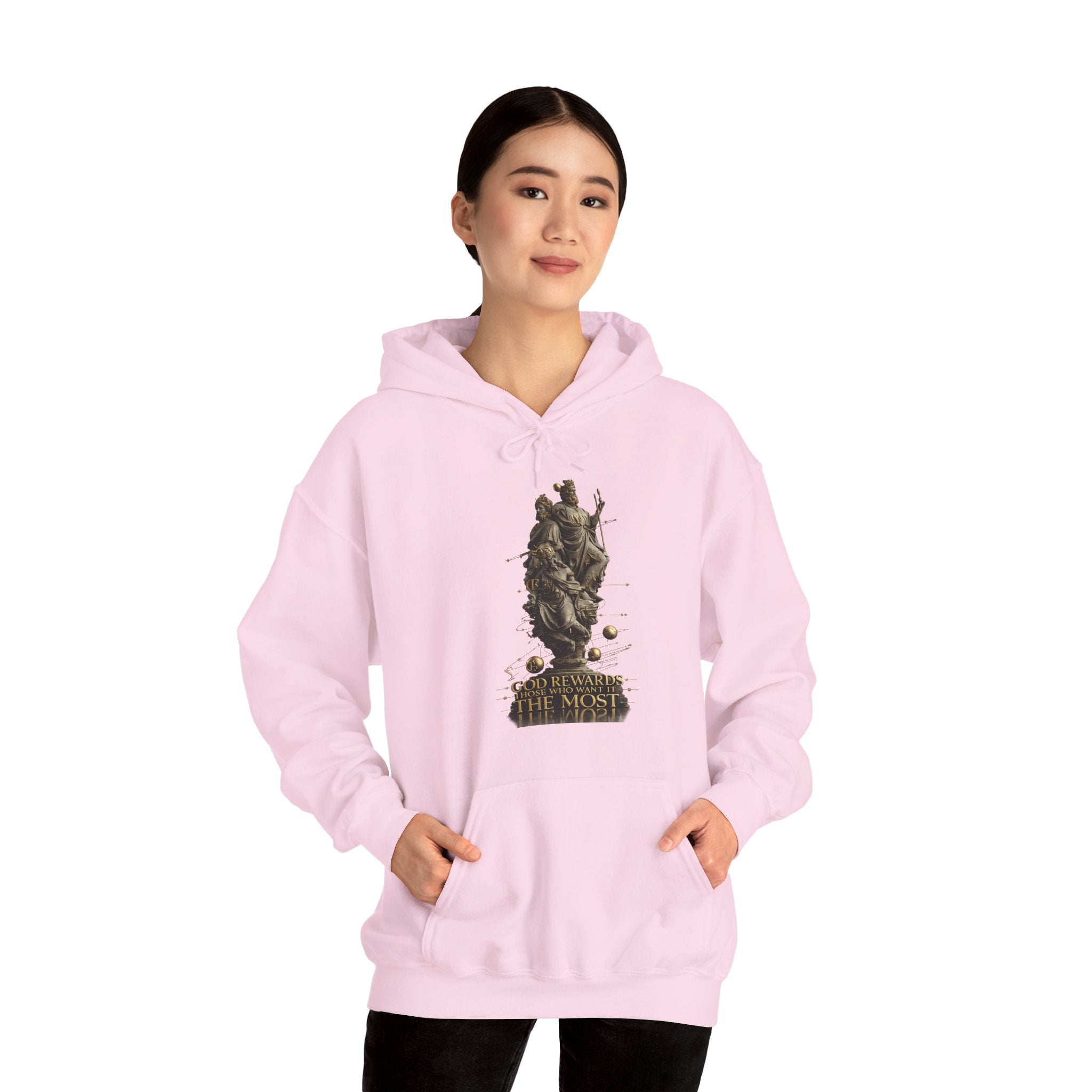 God Rewards Those Who Want It Most Hoodie Printify