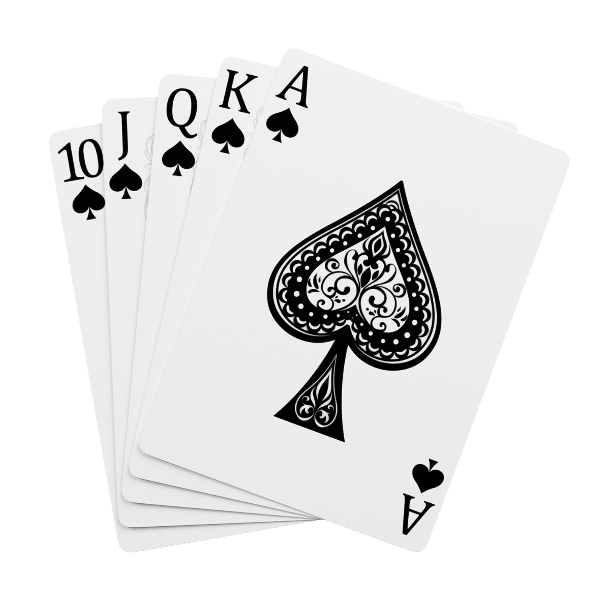 Poker Playing Cards — Scarflace Design with Tony Mintana Quote Printify