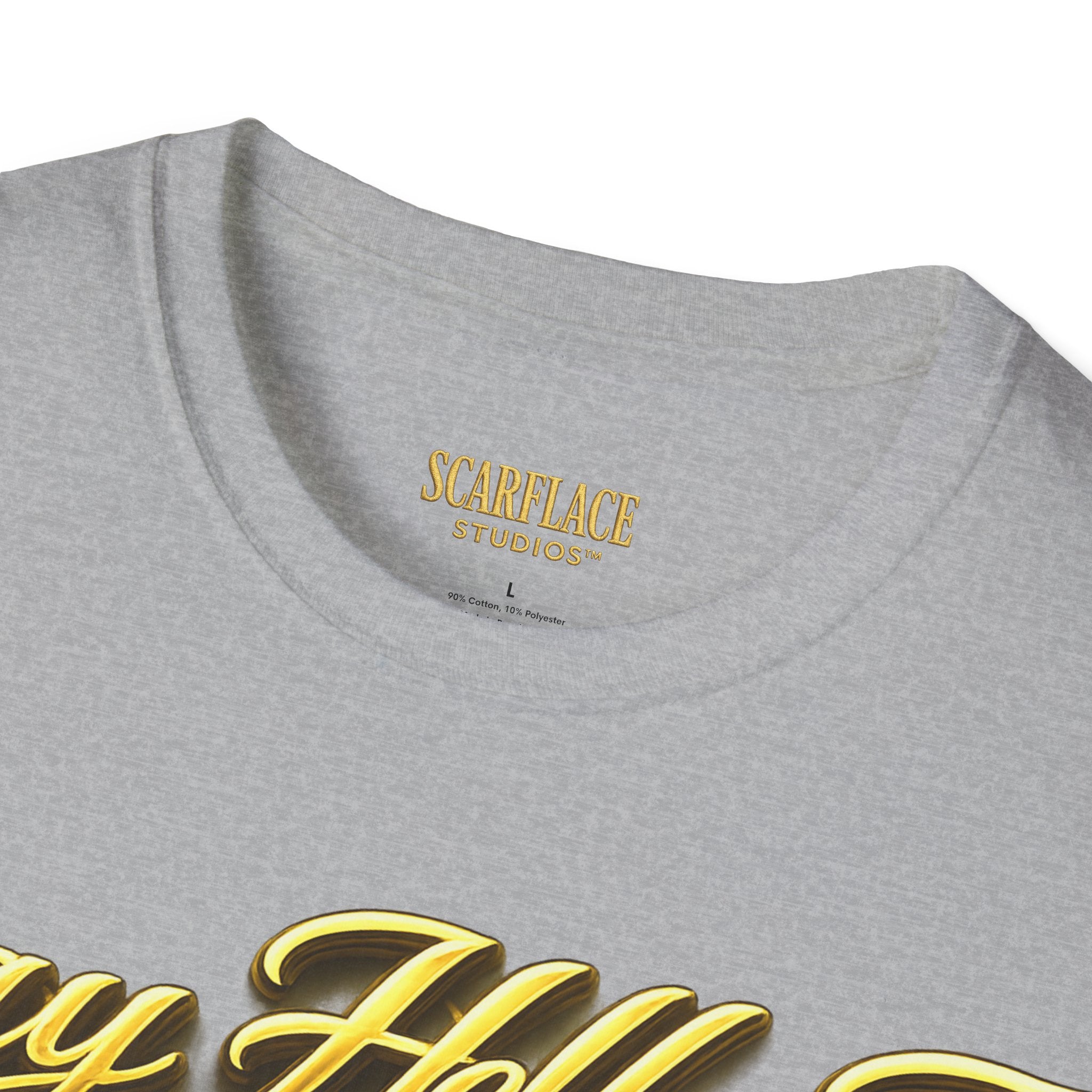 Smallville Cast T-Shirt – "Say Hello To" Kansas City Retro TV Logo Printify
