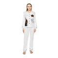 Tristan Talisman Tate Signature Satin Pajamas — Brand Tequila Design Printify