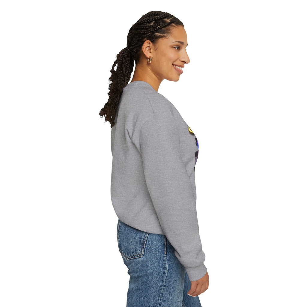 Grateful 80s Crewneck Sweatshirt — “say hello to the grateful 80's” Retro Vibe Printify