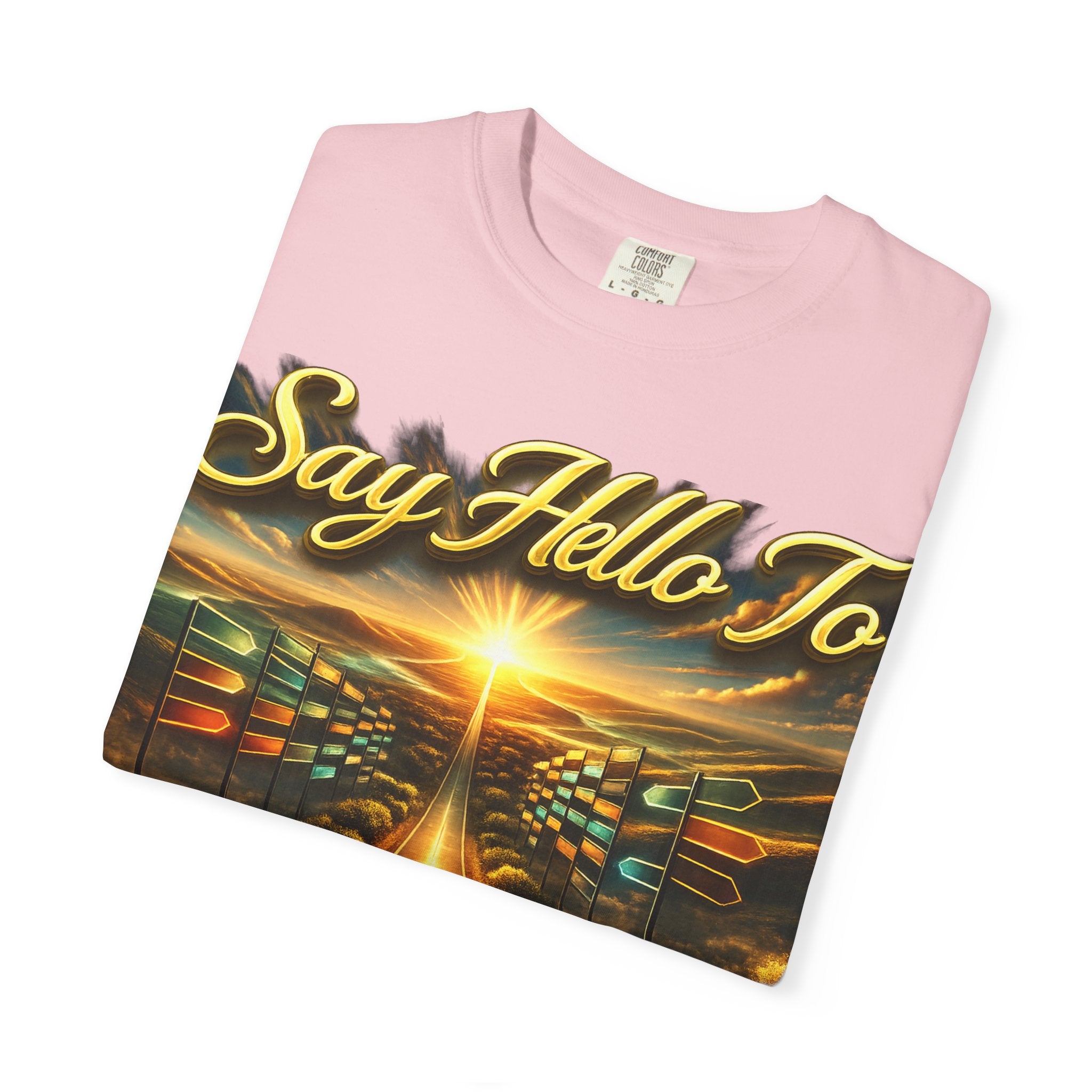 Say Hello To The Unwritten Book Of The Road T-Shirt Printify