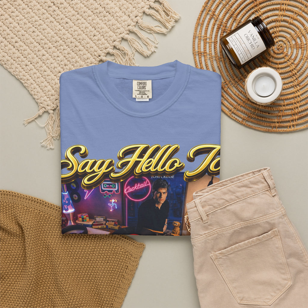 Hello to the Grateful 80s T-Shirt — Retro 1980s Music Vintage Tee Printify