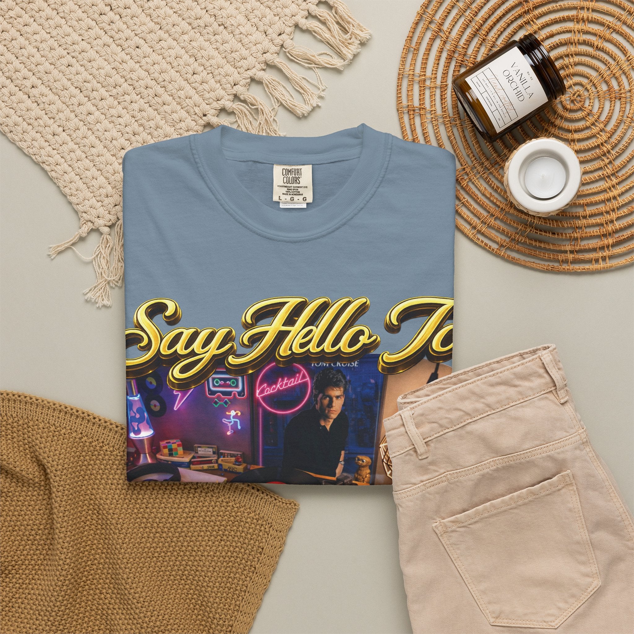 Hello to the Grateful 80s T-Shirt — Retro 1980s Music Vintage Tee Printify
