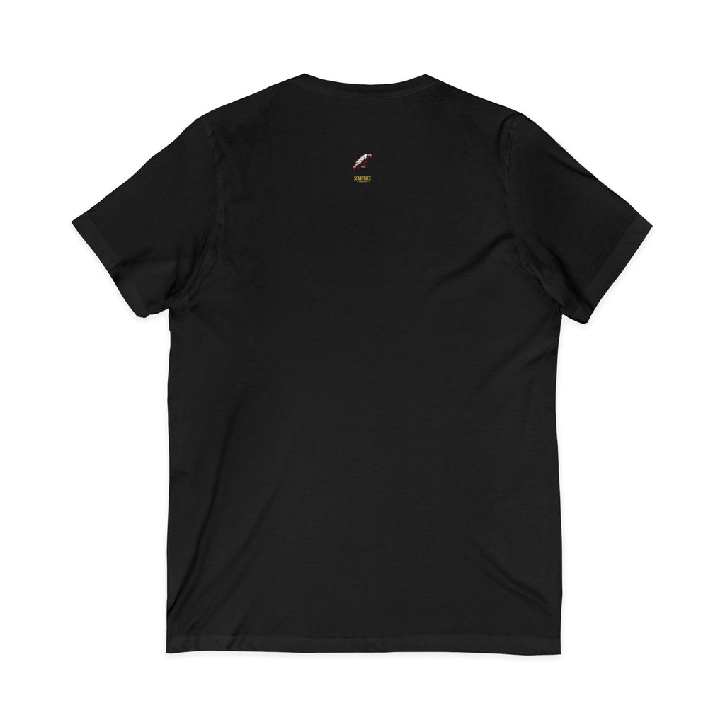 My Middle Leg V-Neck T‑Shirt — Say Hello To Tony Mintana Vintage Graphic Tee Printify